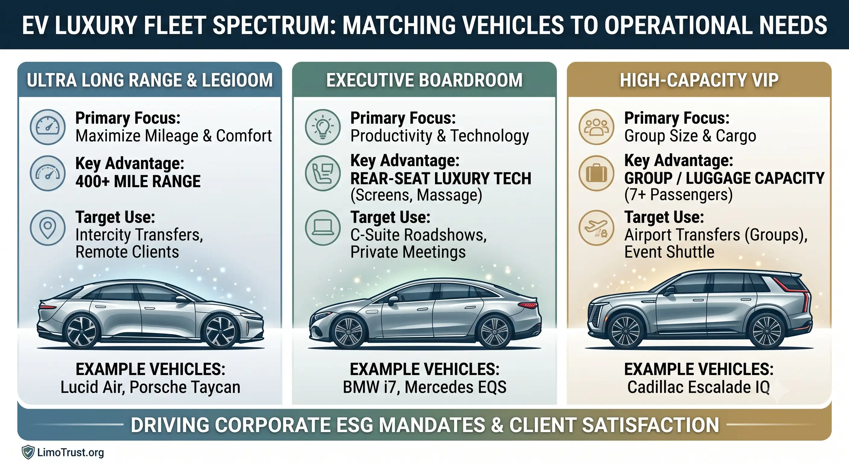 Electrifying Your Luxury Fleet: A Practical Guide to EV Limousines & Charging ROI
